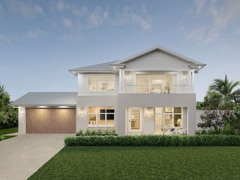 Modern two-story home